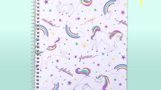 Caderno Unicórnio Blink 🦄 [upl. by Unders]