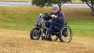 Off Road Wheelchair power in Taupo by MaxAbility [upl. by Devon]