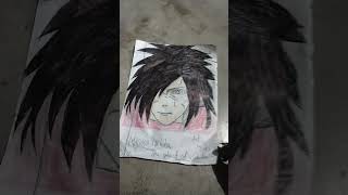 The ghost of the uchiha madara uchiha trendingshorts art anime naruto [upl. by Broeker916]