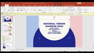 Material Teknik DIAGRAM FASA Darul hanafi [upl. by Uhn]