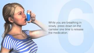 How to Use MeteredDose Inhalers Properly [upl. by Ennaer]