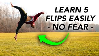 Learn 5 Easy Flips ASAP  How to Do Without Just Sending [upl. by Shelly]