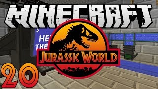 Minecraft Jurassic World  Ep 20  quotMammoth and Digital Minerquot Rexxit Modpack [upl. by Julietta]