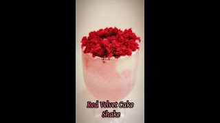 Red Velvet Cake Shake  Left Over Cake ShakeShorts [upl. by Licha]