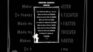 LIFE MOTIVATION  Thanks For Making Me A Fighter songlyrics shortsvideos christinaaguilera [upl. by Aala575]