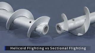 Helicoid vs Sectional Flighting [upl. by Emory]