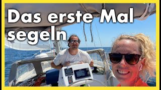 Das erste Mal Segeln nach dem Refit ⛵️ 🍾 54 [upl. by Sezen]