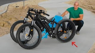 How to Build an Off Road Wheelchair From 2 Electric Bikes [upl. by Dorena385]