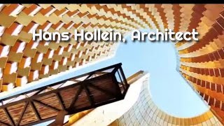 Hans Hollein Architect [upl. by Santana247]