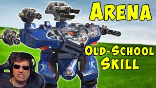 The SKILL ARENA Mode  Old School Hangar War Robots Gameplay WR [upl. by Arek857]