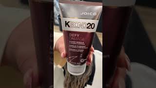 How to use the NEW Joico KBOND20 Treatment 🤩 [upl. by Ardua414]