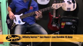 Affinity J Bass con Rumble 15 Amp [upl. by Amaj]