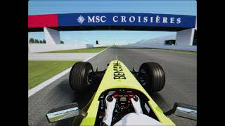 HH Frentzen Retro Onboard Lap at MagnyCours  1999 French GP [upl. by Anastasio]