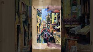 Venedik Puzzle 🚣‍♂️ jigsawpuzzle art italy fun shorts [upl. by Hna]