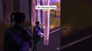 I Am Snoop Dogg fortnite fortclips fortniteclips roadtounreal gaming fortnitebr fnclips [upl. by Ellekram]