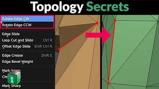 Blender Secrets  5 minutes of Topology Tips [upl. by Ettesoj]