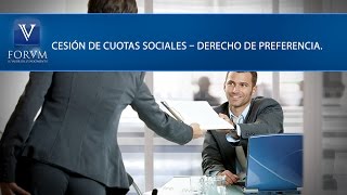 Cesión de cuotas sociales Superintendencia de sociedades Derecho Comercial [upl. by Lombardi]