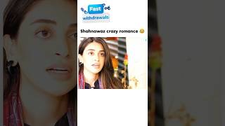 Shahnawaz crazy romance 😂😂 shorts anmolbalochdrama iqtidar [upl. by Relyuc968]