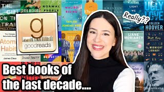 Best Books of the Last Decade according to Goodreads  Reviews amp Recommendations [upl. by Adniram]