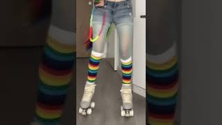 Rainbow dash dance 😜 cosplay mlp [upl. by Baer278]