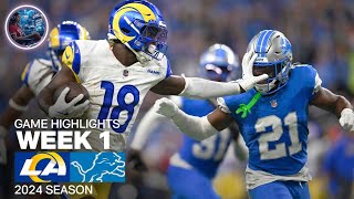 Rams vs Lions FinalOT FULL GAME Sep 08 2024 WEEK 1  NFL 2024 Season [upl. by Kcirred]