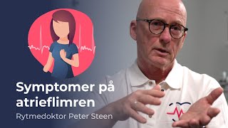 Symptomer på atrieflimren hjerteflimren  hjerteflimmer [upl. by Esyak]