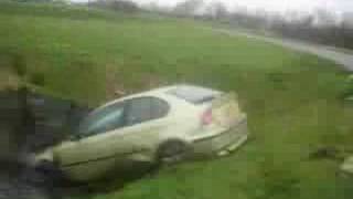 BMW 3 amp AUDI TT car crash [upl. by Netta]