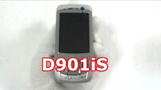 【 中古携帯】 docomo D901iS ラピスシルバー [upl. by Hallock]