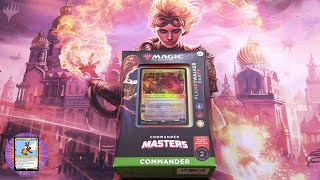 Commander Masters Commander Deck Planeswalker Party Unboxed [upl. by Maximo]