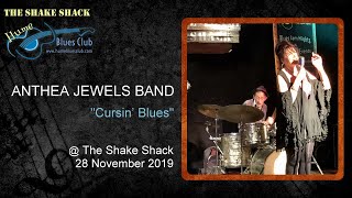 Anthea Jewels Band performing Cursin Blues at the Shake Shack Nov 28 2019  Hume Blues Club [upl. by Kaiser]