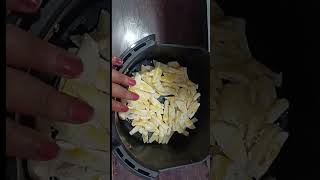 Homemade French Fries in Air fryer 🍟 [upl. by Kantor209]