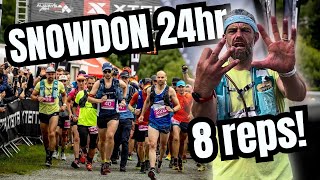 8 X Mount SNOWDON in 24hr Insane Trail Ultra  80miles x 8000m Elevation Snowdon24 [upl. by Airbmac375]