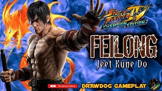 Feilong Jeet Kune Do Alter  Street Fighter IV Champion Edition  Capcom [upl. by Ardnossak]