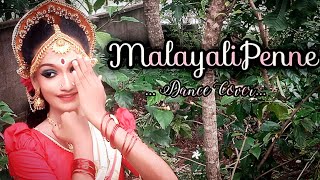 Malayali Penne  Dance Cover  Karyasthan  Arathi aru [upl. by Yatnwahs]