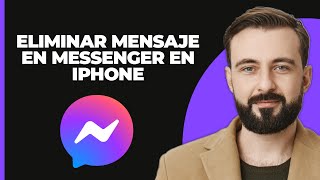 iPhone Cómo Eliminar un Mensaje en Messenger en iPhone Rápido y Sencillo [upl. by Akerdal]