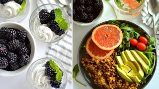 3 Healthy Breakfast Ideas Vegan Keto Whole30 Paleo [upl. by Aneetsirk149]