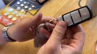 VW KEY Battery replacement  cheap and quick [upl. by Buke668]