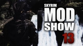 Skyrim Mod Show 13  FR  Pierre de So Wearable Lanterns Dragon Knight Silver Dragon Armor [upl. by Ara945]