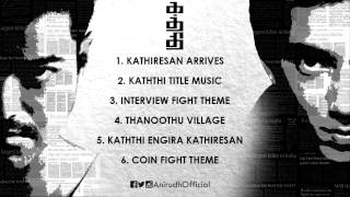 Kaththi  BGM Jukebox  100 Days Celebration  Anirudh [upl. by Aihsemot]