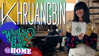 Khruangbin  Whats In My Bag Home Edition [upl. by Lienad]