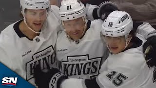 Kings Fiala amp Lewis Strike Twice Less Than A Minute Apart Vs Senators [upl. by Aitnauq]