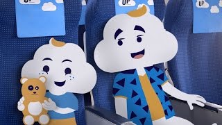 EL AL  UP  Flight Safety Video  אפ  סרט בטיחות בטיסה [upl. by Fredette]