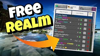 JOIN MY FREE MINECRAFT REALM 121 2024 MCPE PS5 XBOX PC [upl. by Mauldon526]