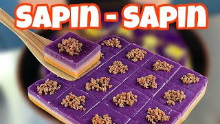 TRADITIONAL SAPINSAPIN  Easy Recipe [upl. by Ploch]