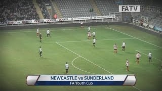 Newcastle United vs Sunderland 40 FA Youth Cup Fourth Round [upl. by Scherman]