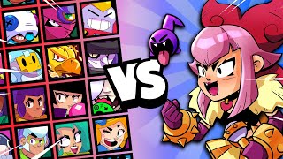 Melodie 1v1 vs EVERY Brawler  The NEW Mortis [upl. by Ethe]