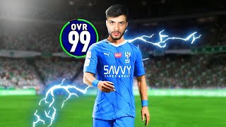 Me Tornei o Melhor Jogador do Mundo da Atualidade no Modo Carreira do FC 25 [upl. by Modnar]