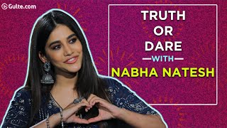 Truth Or Dare With NabhaNatesh  Alluduadhurs  Gulte Exclusive [upl. by Laughton]