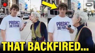 Watch Elderly Woman DESTROY MAGA BRO in 60sec [upl. by Kaltman291]