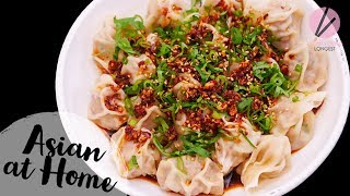 The BEST Wontons in Chili Oil [upl. by Ymme]